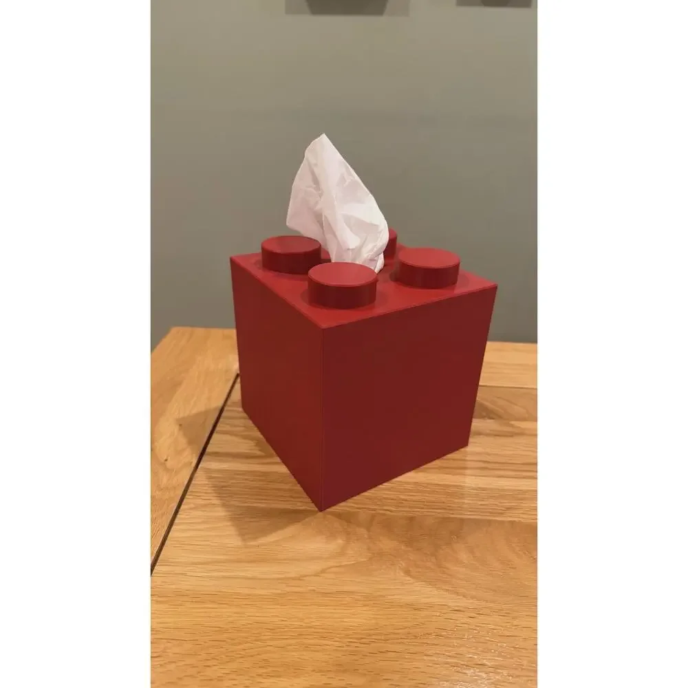 Lego Inspired Tissue Holder